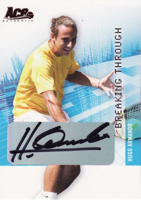 Hugo Armando　2008 Ace Grand Slam 2 Breaking Through Autographs Bronze