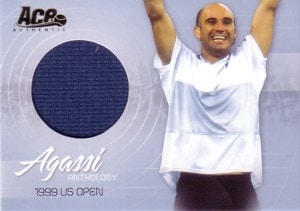 Andre Agassi　2006 Ace Grandslam Agassi Anthology Materials 1999 US OPEN　228枚限定！