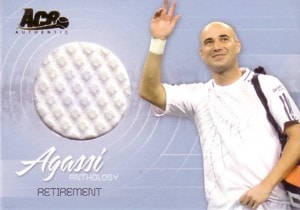 Andre Agassi　2006 Ace Grandslam Agassi Anthology Materials Retorement　228枚限定！②