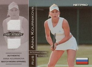 Anna Kournikova　2003 Netpro International Match Worn Apparel 500枚限定！