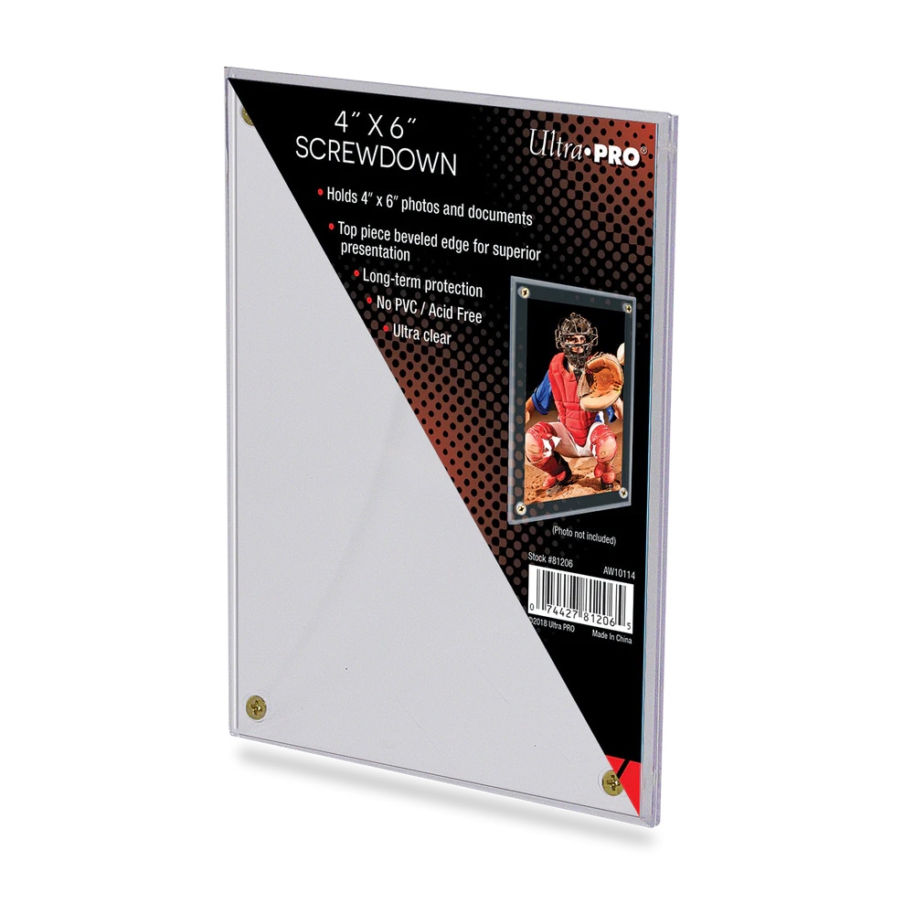 Ultra Pro (ウルトラプロ) 4x6 スクリューダウン #81206 | 4