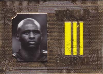 パトリック ヴィエラ】 2006 Futera Unique Memocell Card 175枚限定 