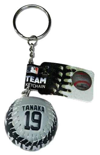 (セール)田中将大 ボールキーチェーン #19 ニューヨーク・ヤンキース  / Masahiro Tanaka New York Yankees Ball Keychain 7/22入荷！