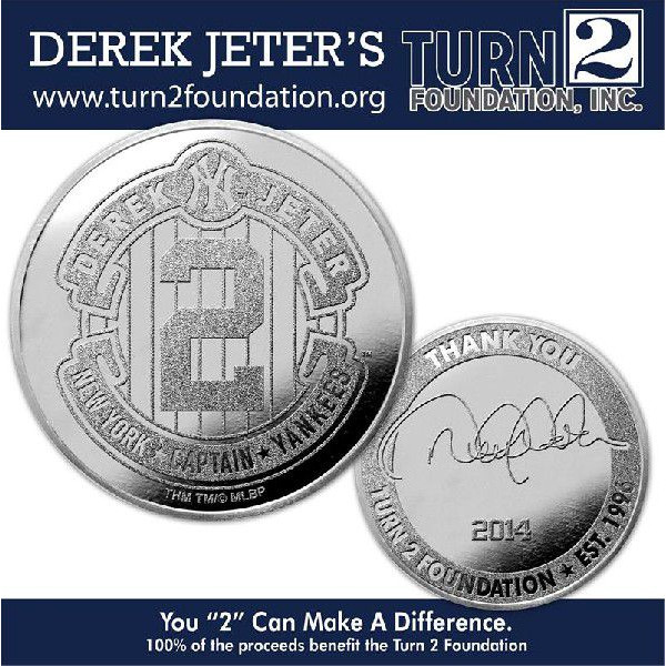 The Highland Mint (ハイランドミント) デレク・ジーター ファイナルシーズンコイン#1 (Derek Jeter Final Season Foundation Coin)