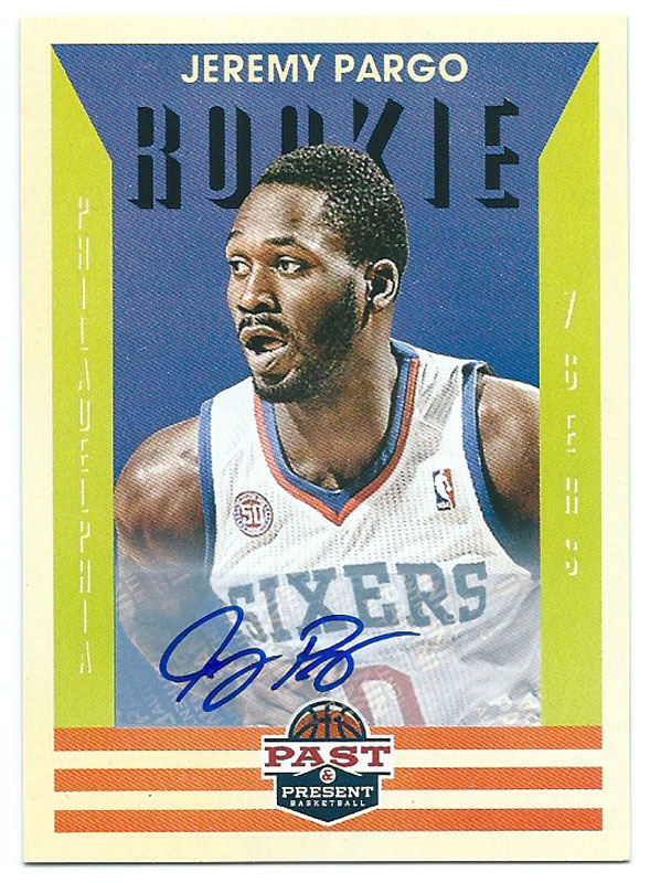 ジェレミー・パーゴ NBAカード Jeremy Pargo 12-13 Panini Past & Present Signatures