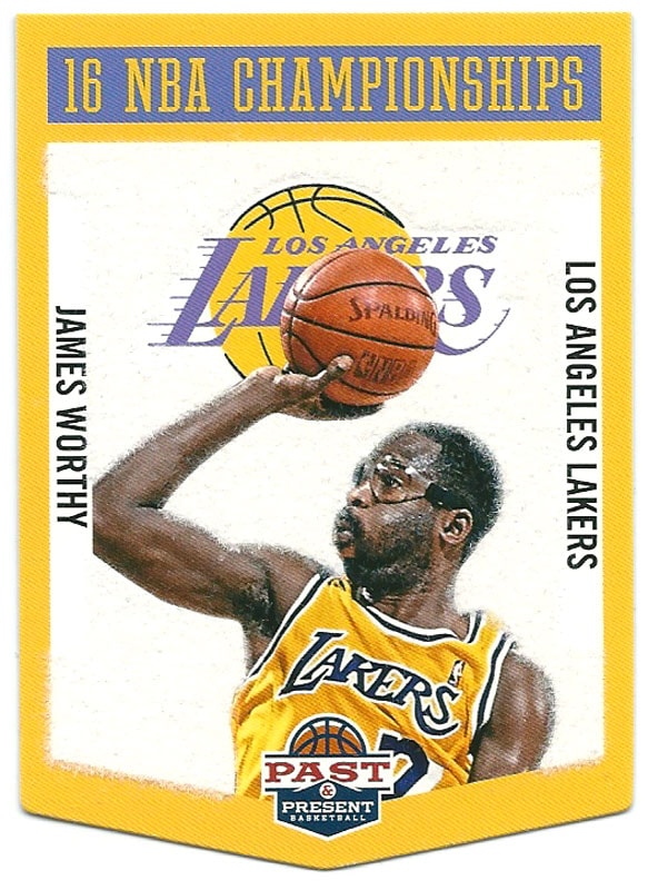 ジェームズ・ウォージー 2012-13 Panini Past & Present Winning Touch Banners James Worthy