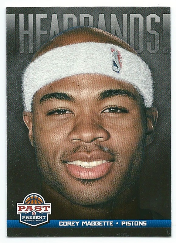 コリー・マゲッティ 2012-13 Panini Past & Present Headbands Corey Maggette