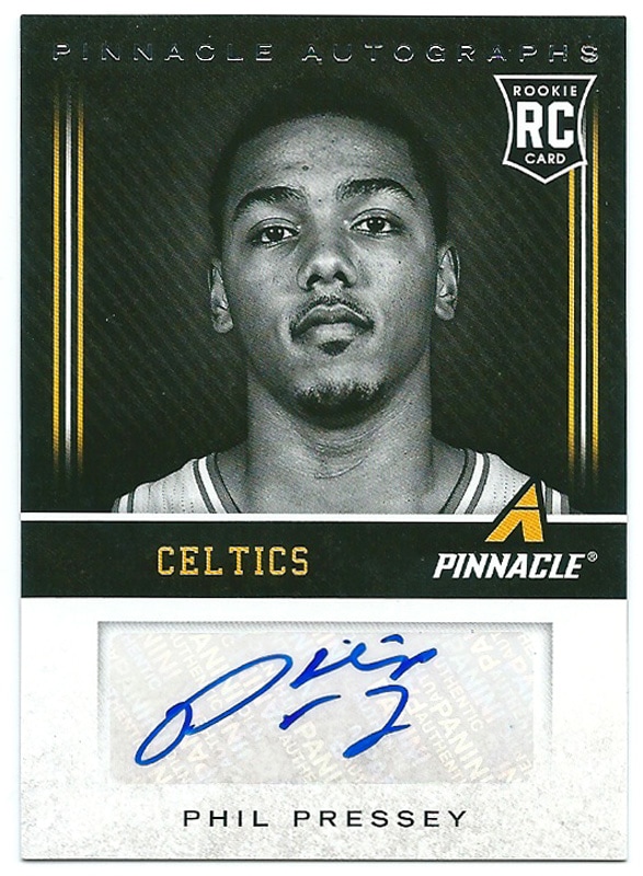 フィル・プレッシー 2013-14 Panini Pinnacle Autographs Phil Pressey Rookie Auto