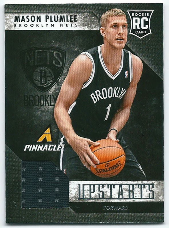 メイソン・プラムリー 2013-14 Panini Pinnacle Upstart Jerseys Rookie Mason Plumlee