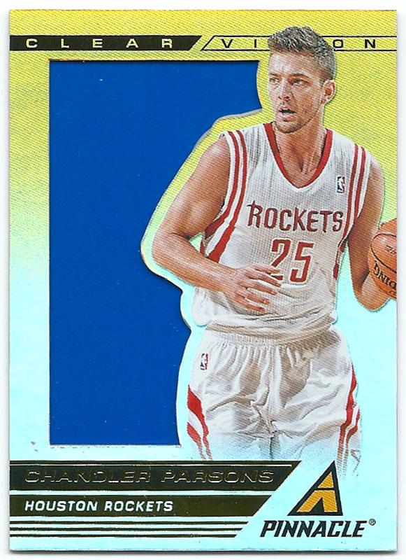 チャンドラー・パーソンズ 2013-14 Panini Pinnacle Clear Vision 1st Quarter Chandler Parsons