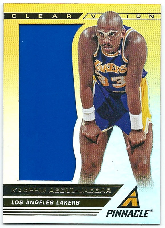KAREEM ABDUL -JABBAR　カリーム アブドゥル ジャバー　サイン カリーム・アブドゥル＝ジャバー 2013-14 Panini Pinnacle Clear