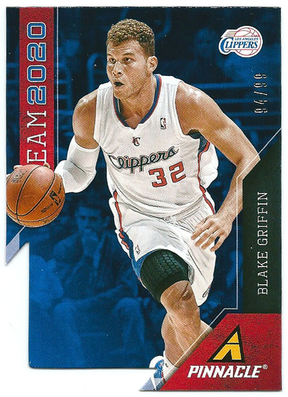 ブレイク・グリフィン 2013-14 Panini Pinnacle Team 2020 Die-Cuts Blake Griffin 94/99