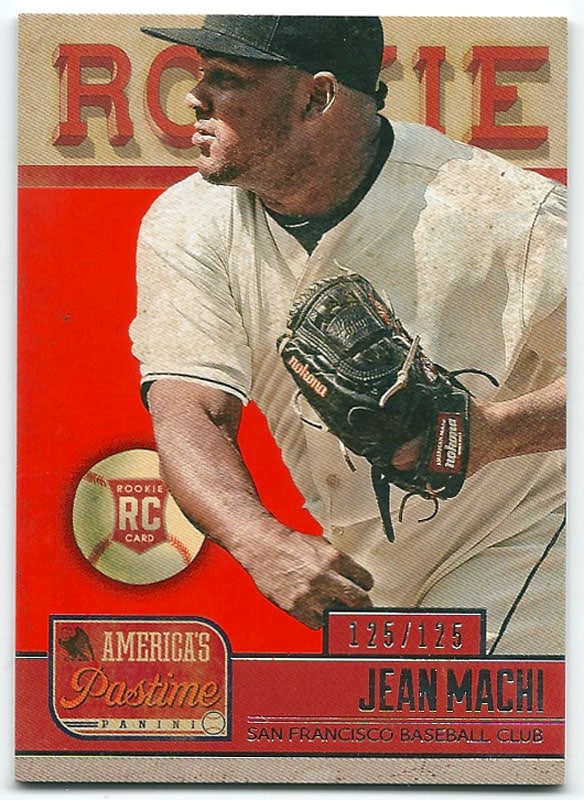 ジェーン・マチ 2013 America's Pastime Rookies Jean Machi 125/125