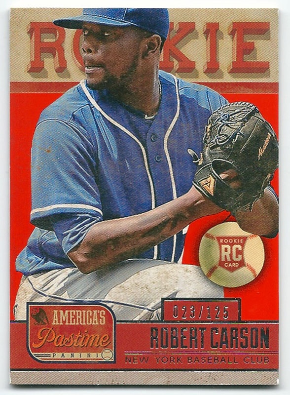 ロバート・カーソン 2013 America's Pastime Rookies Robert Carson 023/125