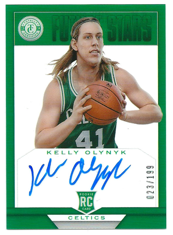 ケリー・オリニク 2013-14 Panini Totally Certified Future Stars Kelly Olynyk Auto 023/199
