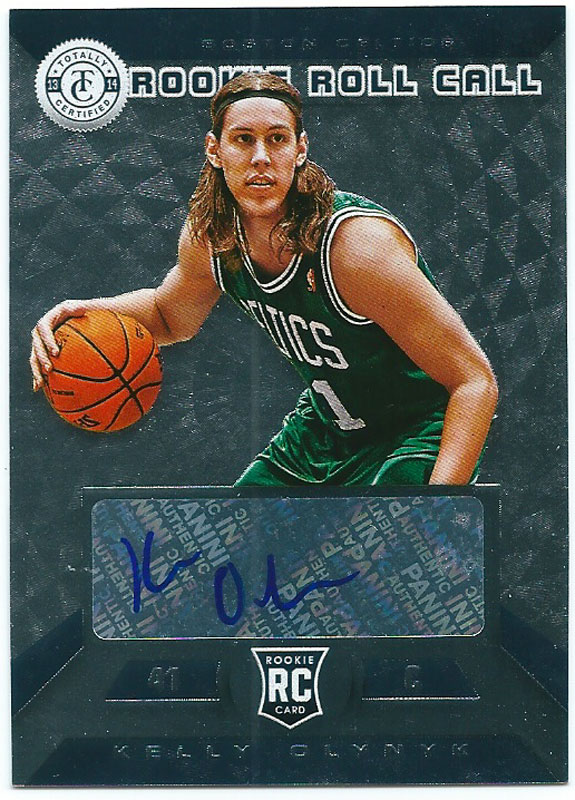 ケリー・オリニク 2013-14 Panini Totally Certified Rookie Roll Call Kelly Olynyk Auto