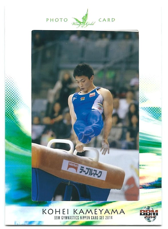 亀山耕平 2014BBM体操NIPPON フォトカード 094/100