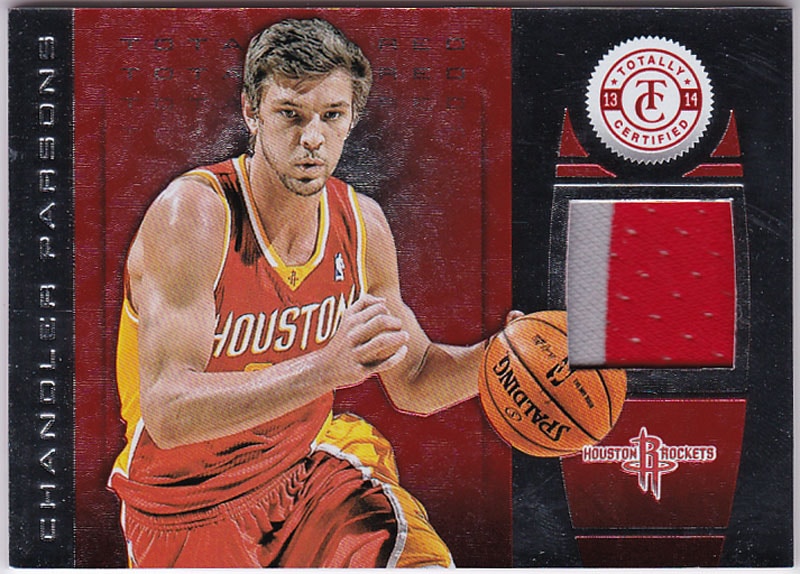チャンドラー・パーソンズ 2013-14 Panini Totally Certified Materials Red Prime Chandler Parsons 03/15