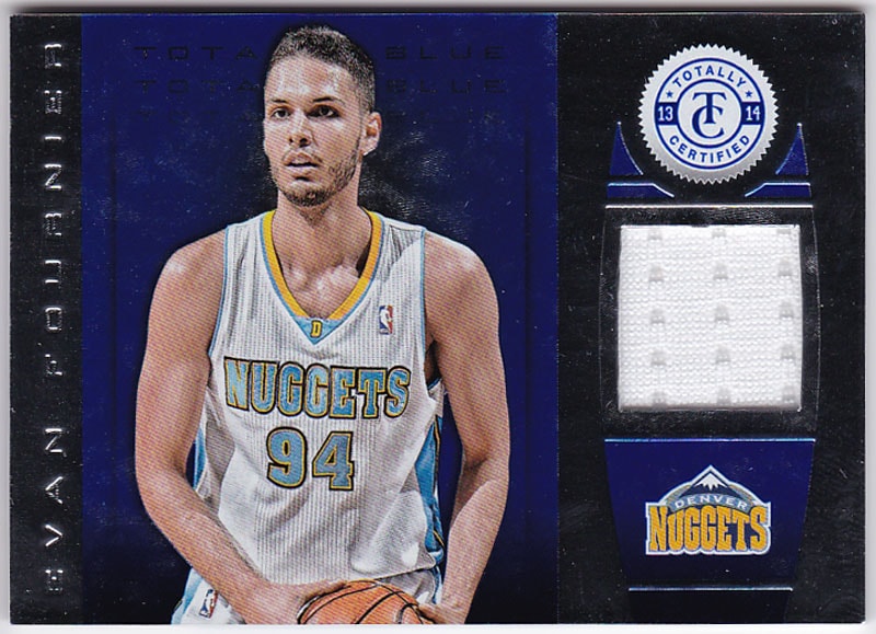 エバン・フォーニエ 2013-14 Panini Totally Certified Materials Blue