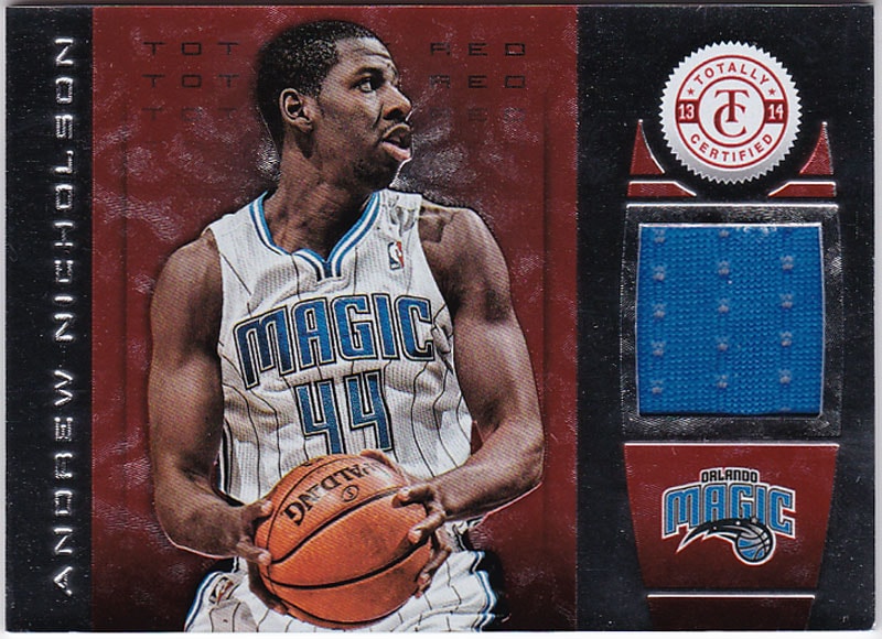 アンドリュー・ニコルソン 2013-14 Panini Totally Certified Materials Red Andrew Nicholson 134/149
