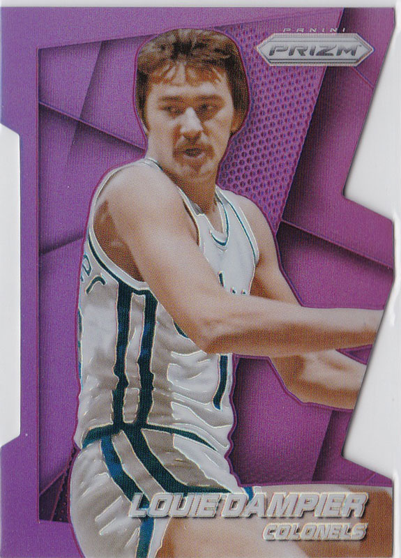 ルイー・ダンピアー Louie Dampier NBA 2014-15 Prizm Purple Die-Cut 114/139
