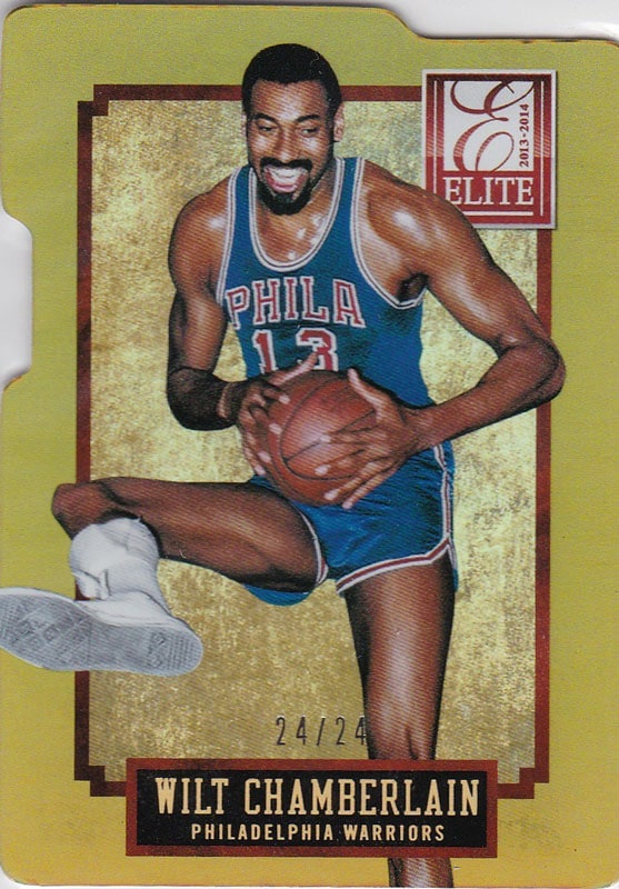 ȡХ Wilt Chamberlain 2013-14 Panini Elite Gold Status 24/24