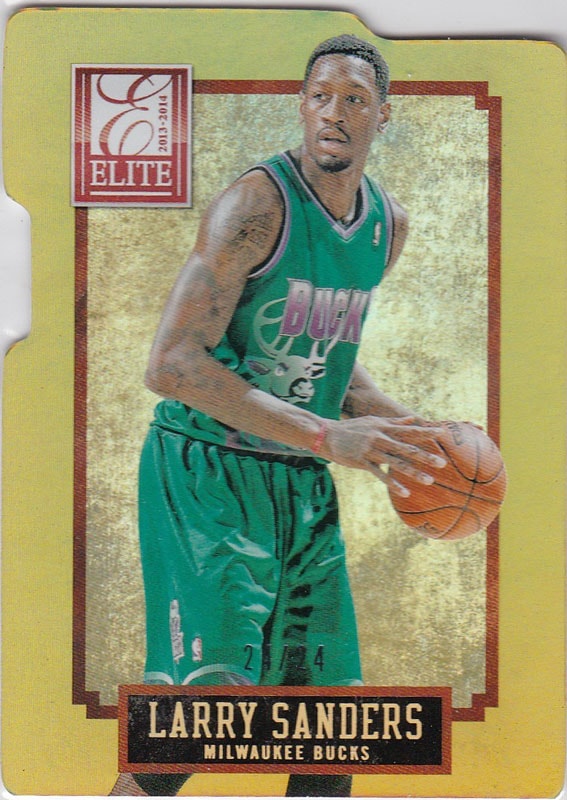 ラリー・サンダース Larry Sanders 2013-14 Panini Elite Gold Status 24/24