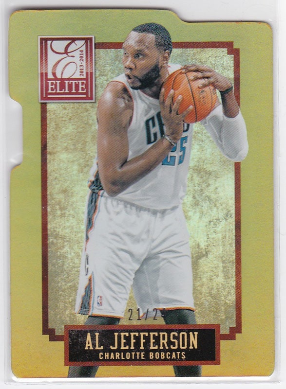 アル・ジェファーソン Al Jefferson 2013-14 Panini Elite Gold Status 21/24