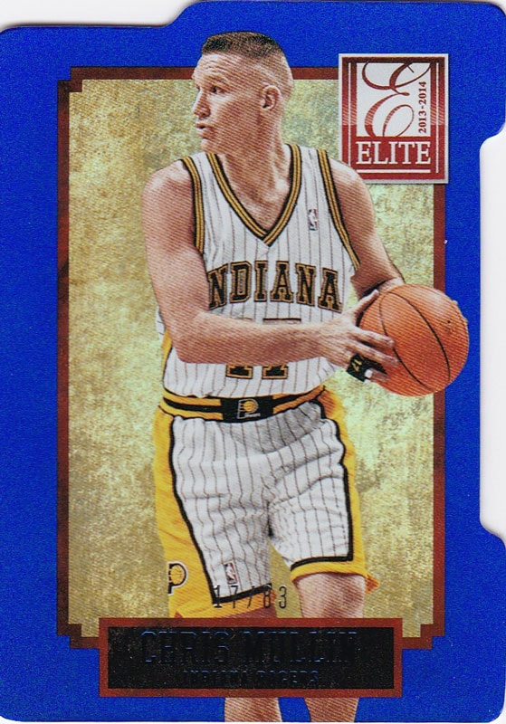 NBAカード クリス・マリン　サイン クリス・マリン Chris Mullin 2013-14 Panini Elite Aspirations 17/83
