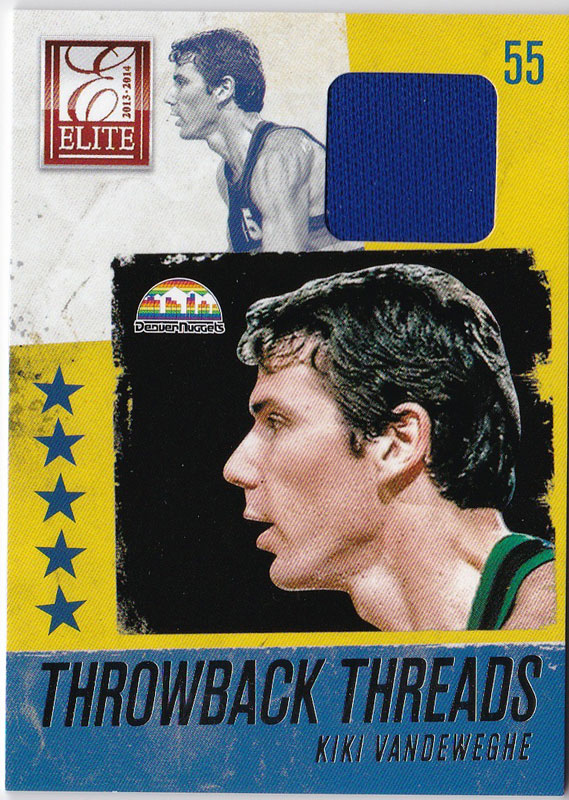 キキ Kiki Vandeweghe 2013-14 Panini Elite Throwback Threads