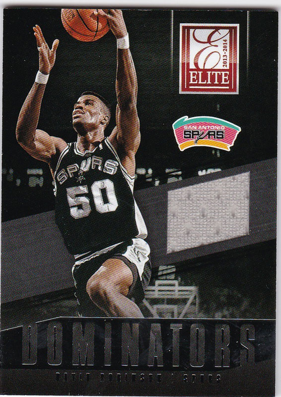 デイビッド・ロビンソン David Robinson 2013-14 Panini Elite Throwback Threads