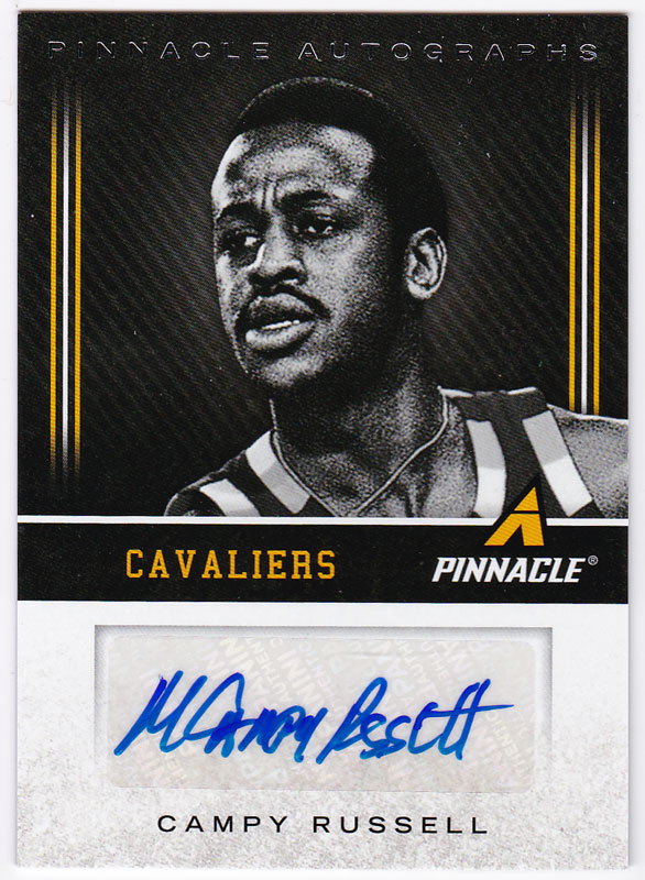 キャンピー・ラッセル 2013-14 Panini Pinnacle Autographs Campy Russell