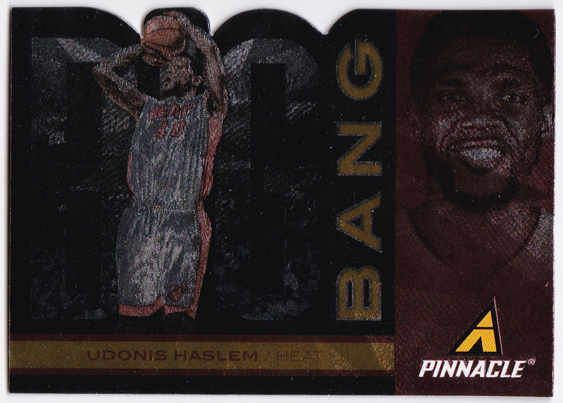 ユドニス・ハスレム 2013/14 Panini Pinnacle Big Bang Die Cuts Udonis Haslem 05/99