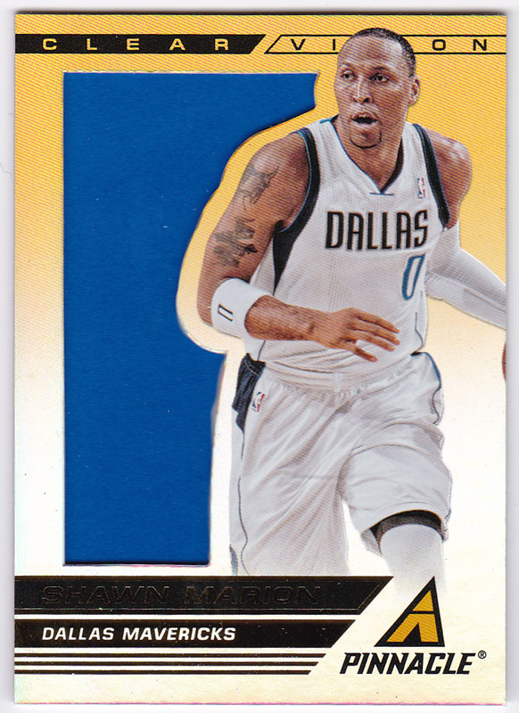 ショーン・マリオン 2013/14 Panini Pinnacle Clear Vision 1st Quarter Shawn Marion