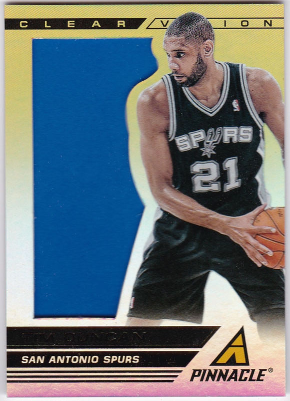 ティム・ダンカン 2013/14 Panini Pinnacle Clear Vision 1st Quarter