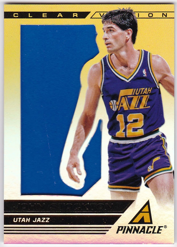 ジョン・ストックトン 2013/14 Panini Pinnacle Clear Vision 1st 