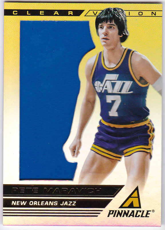 NBA ピート・マラビッチ フィギュア ピート・マラビッチ 2013/14 Panini Pinnacle Clear Vision 1st