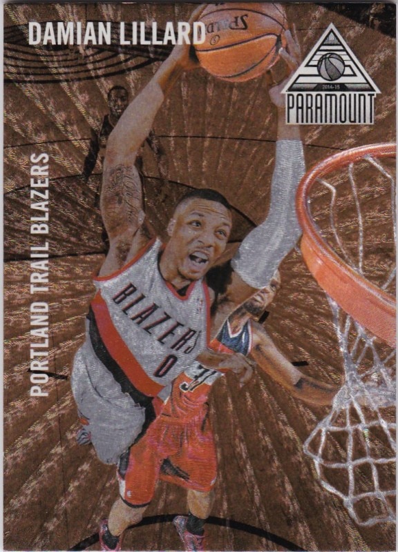 デイミアン・リラード NBA 2014-15 Paramount Dufex Short Print Prints 46/50 Damian Lillard