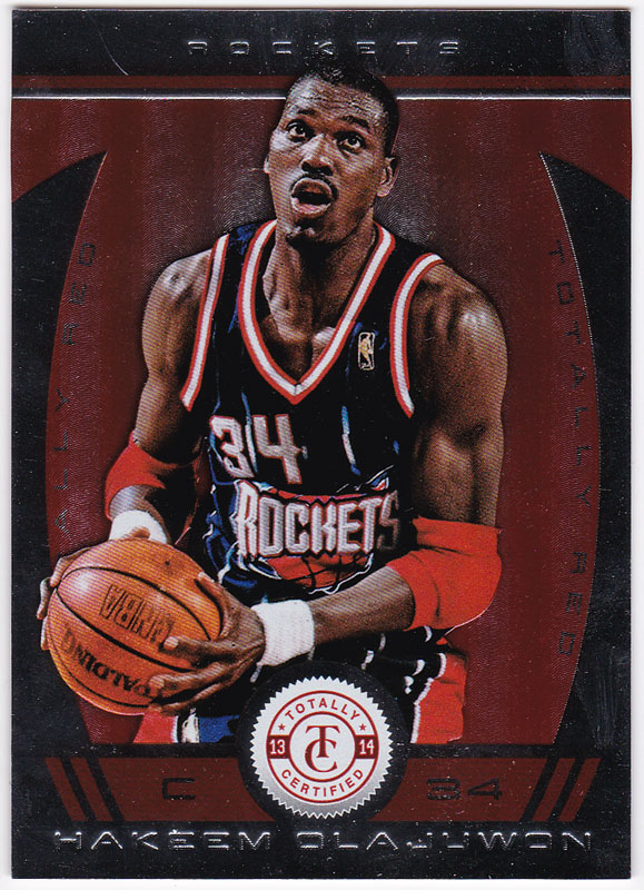 アキーム・オラジュワン 2013/14 Panini Totally Certified Red 60/99 Hakeem Olajuwon
