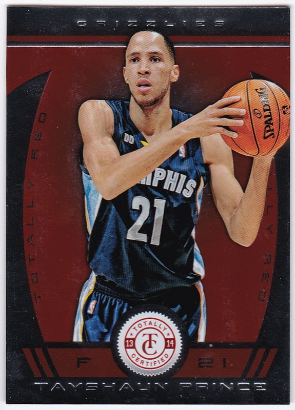 テイショーン・プリンス 2013/14 Panini Totally Certified Red 70/99 Tayshaun Prince
