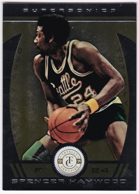 スペンサー・ヘイウッド 2013/14 Panini Totally Certified Gold 03/25