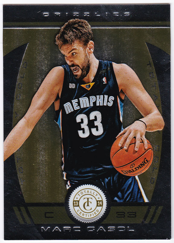 マーク・ガソル 2013/14 Panini Totally Certified Gold 16/25 Marc Gasol