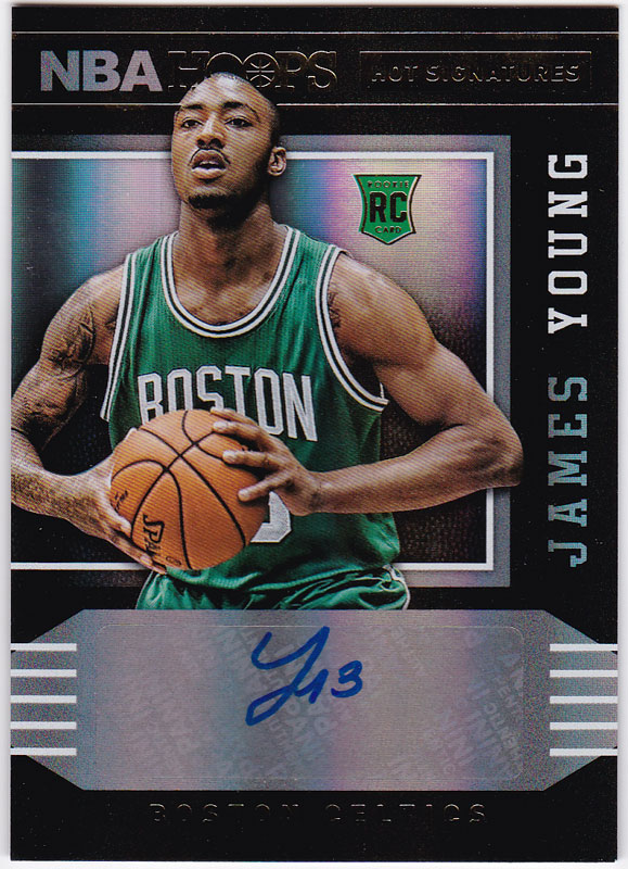 ॺ 2014/15 Panini Hoops Hot Signatures James Young