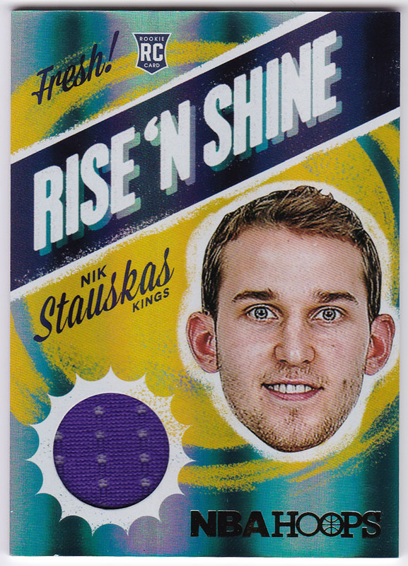 ニック・スタウスカス 2014/15 Panini Hoops Rise and Shine Memorabilia Nik Stauskas