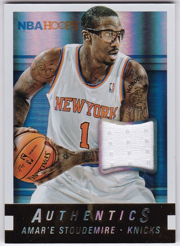 アマーレ・スタウダマイアー 2014/15 Panini Hoops Authentics Memorabilia Amare Stoudemire