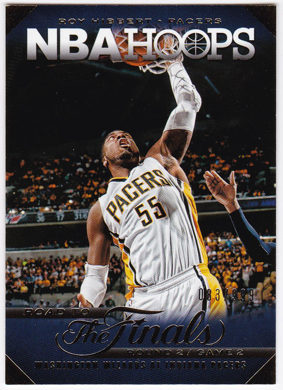 ロイ・ヒバート 2014/15 Panini Hoops Road to the Finals Round 2 083/999 Roy Hibbert