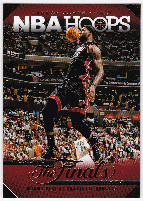 レブロン・ジェームズ 2014/15 Panini Hoops Road to the Finals Round
