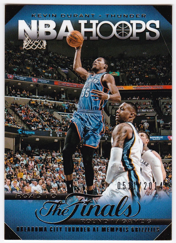ケビン・デュラント 2014/15 Panini Hoops Road to the Finals Round 1 0511/2014 Kevin Durant
