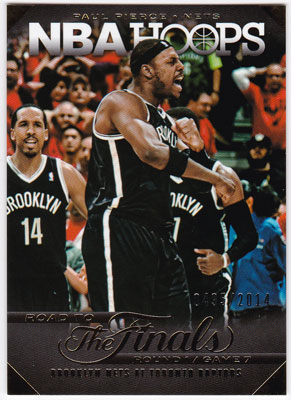 ポール・ピアース 2014/15 Panini Hoops Road to the Finals Round 1 0495/2014 Paul Pierce