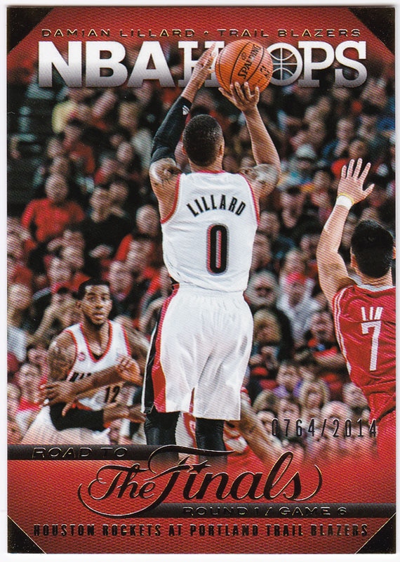 ダミアン・リラード 2014/15 Panini Hoops Road to the Finals Round 1 0764/2014 Damian Lillard